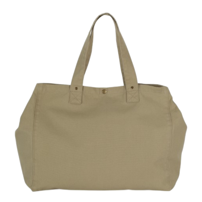 Sac shopping en coton délavé - Olive