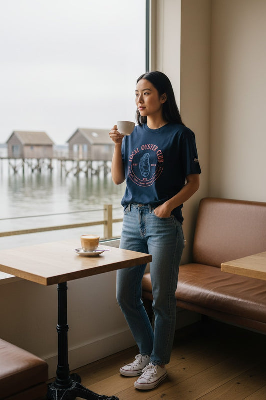 T-shirt unisexe en coton biologique - Local Oyster Club